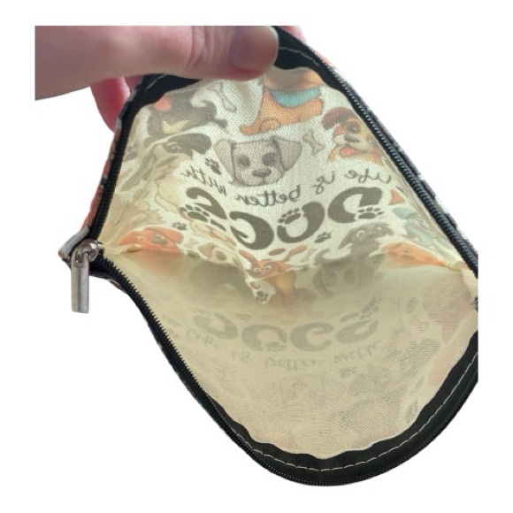 Dog-Themed Multi-Color Makeup Bag Pouch - Picture 6 of 10